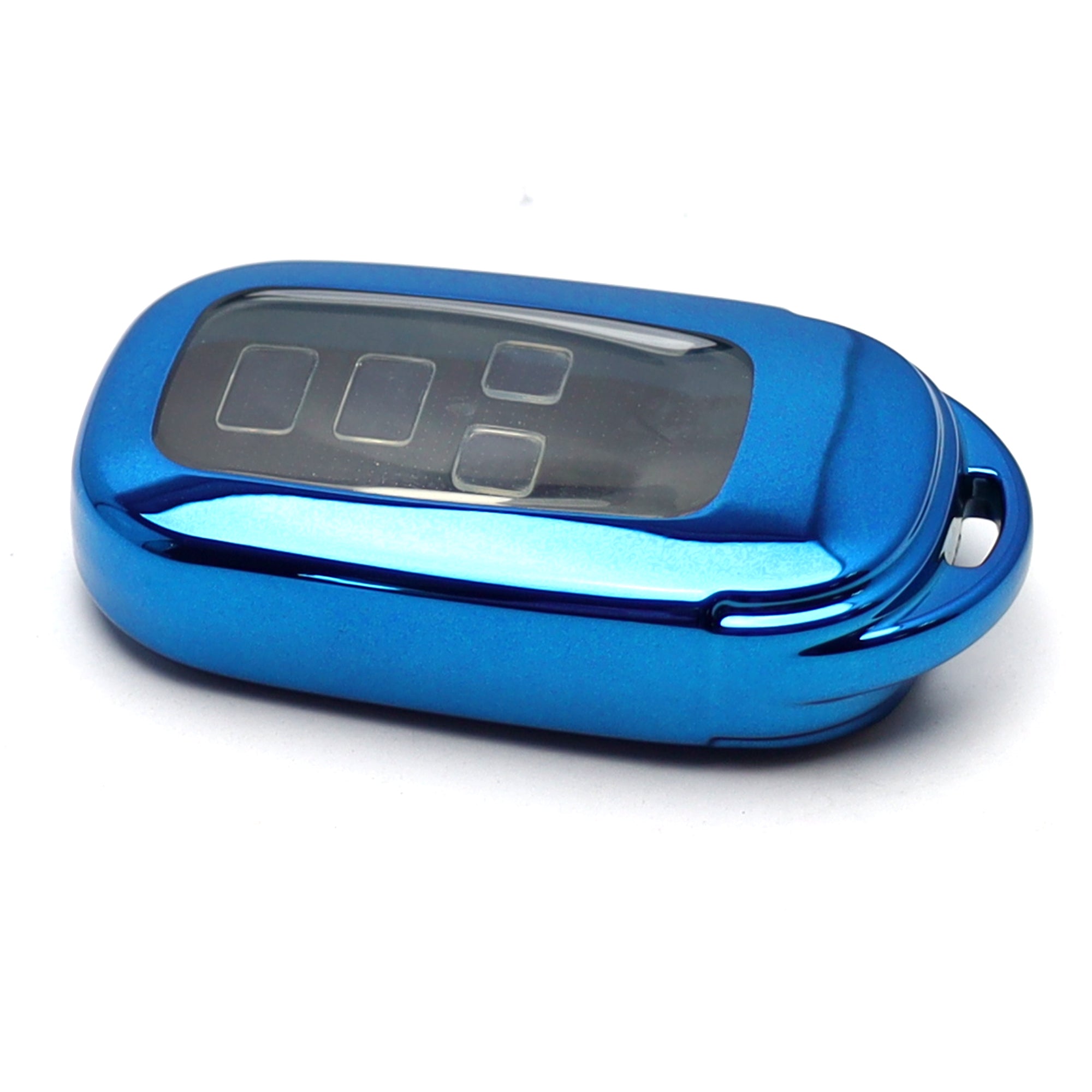 Durable Blue TPU Full Coverage Key Fob Case for 2022+ Honda Accord Civic CRV - Protective Key Cover for Car Keys - Perfect for Everyday Use & Travel Protection