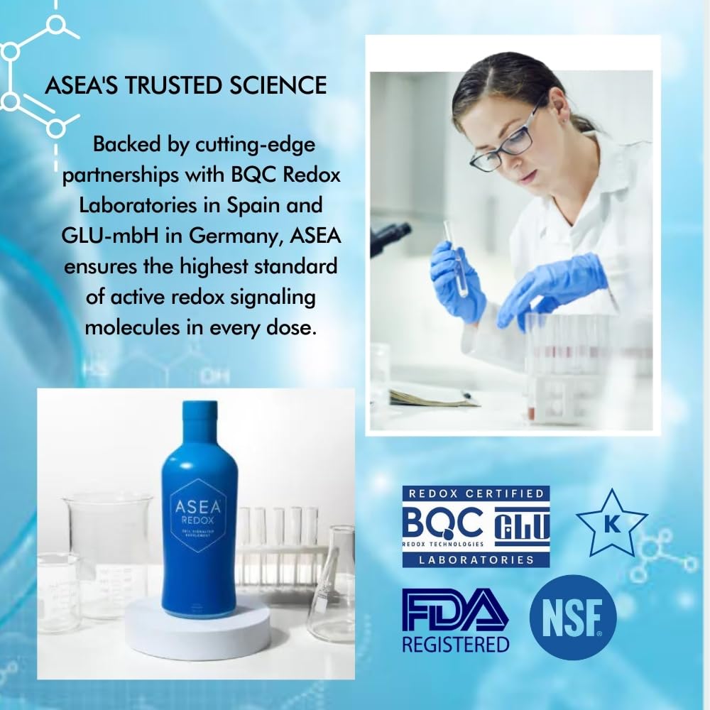 Redox Cell Signaling Supplement for Cellular Energy & Heart Health - Hormonal Balance & Energy Booster for Men & Women - Anti-Aging Vitality Support (Two 32 Fl Oz Bottles) - Perfect for Daily Wellness Routine, Active Lifestyle & Age-Defying Care