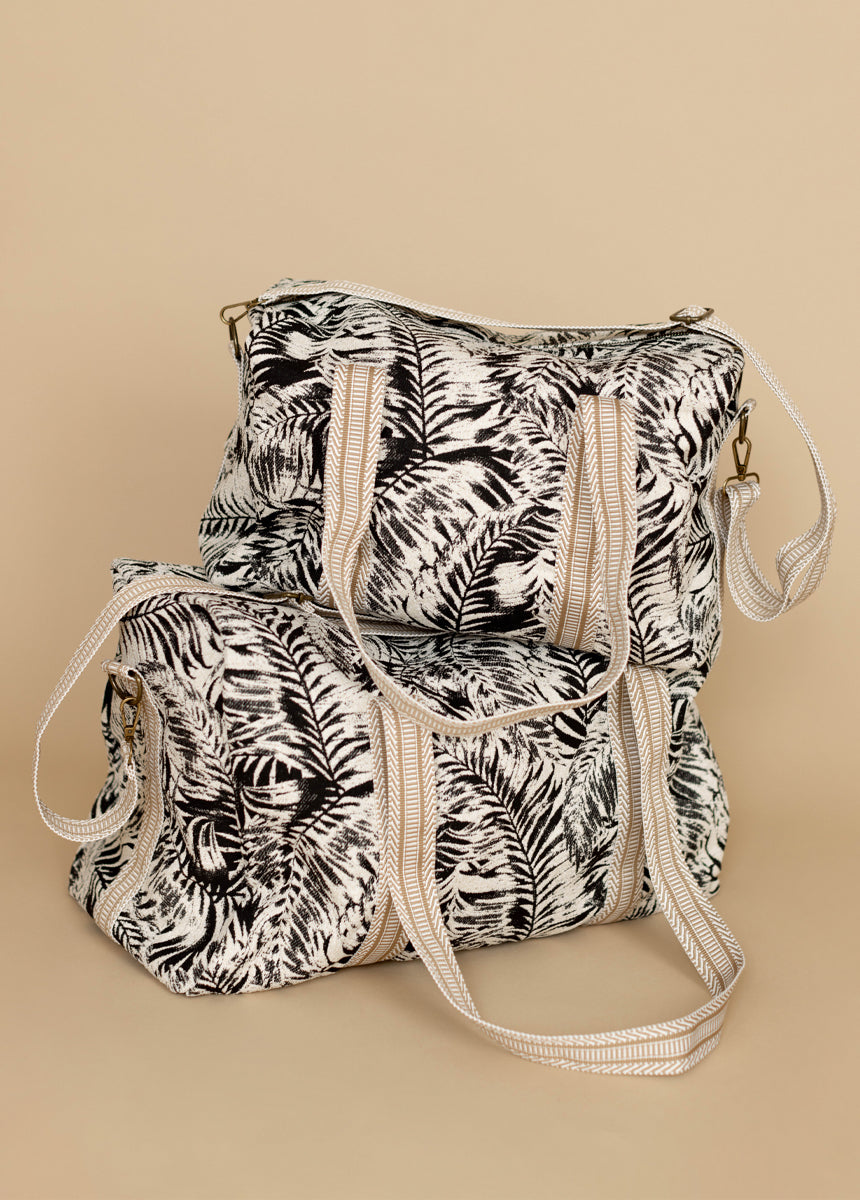 Annie Weekender Large Travel Bag - Black Carry-On Duffel for Women, Perfect for Weekend Getaways, Gym, and Business Trips