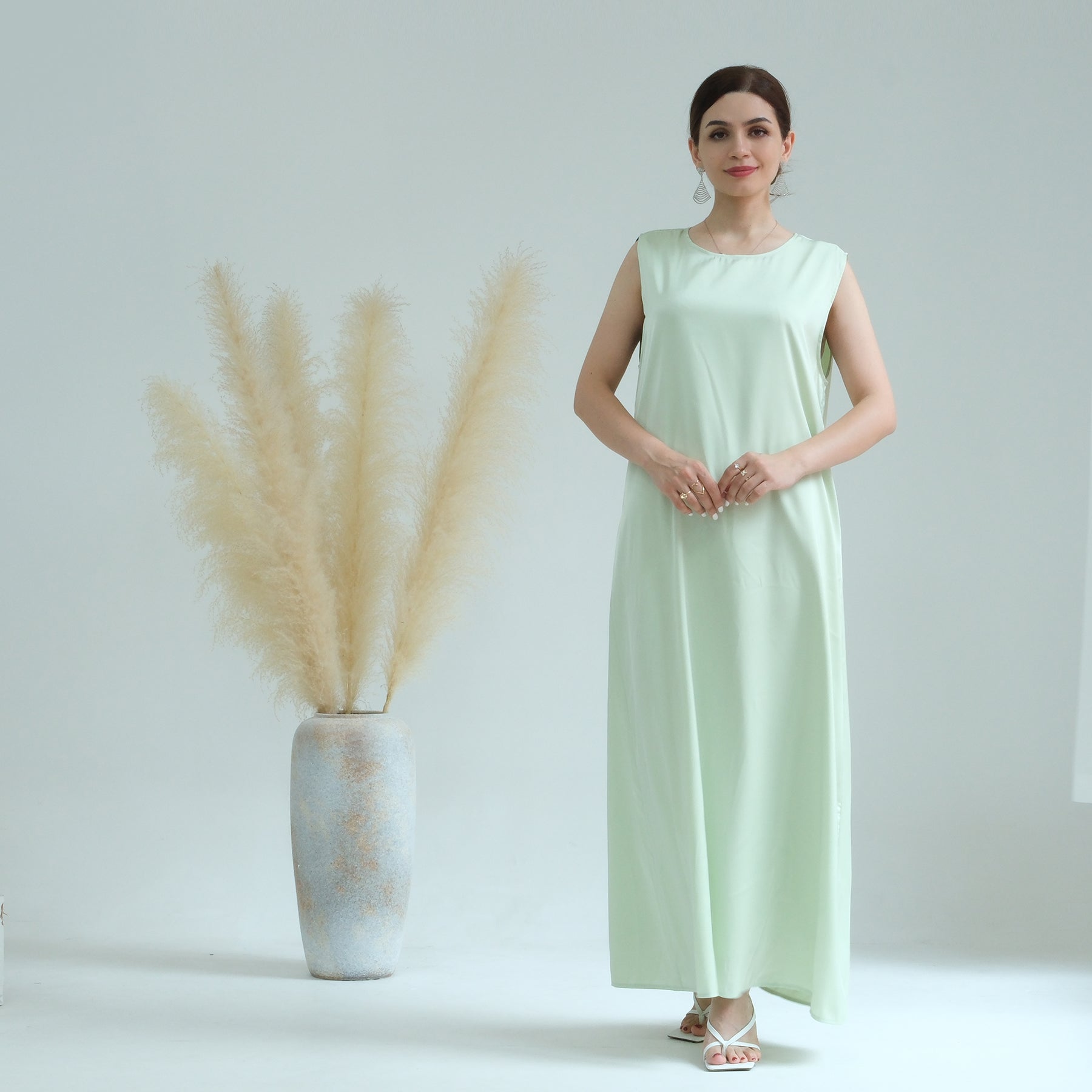 Aria2 Matching 3-Piece Set in Mint Green - Women's Casual Outfit for Spring & Summer | Perfect for Brunch, Beach Vacations, and Date Nights
