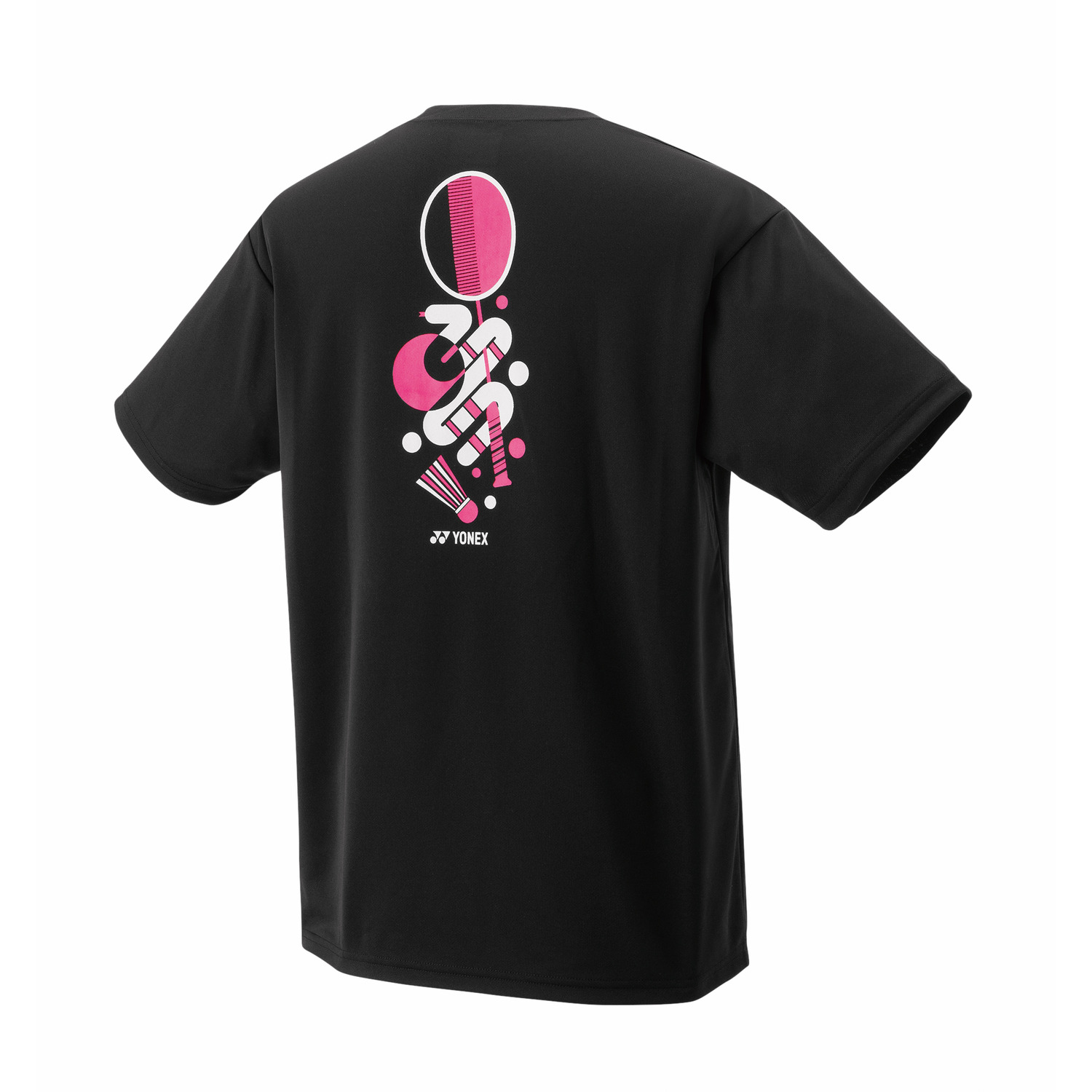 Yonex Badminton & Tennis Sports Shirt 16791Y - Premium Japanese-Made Unisex Athletic Top (Black) | Perfect for Court Matches & Training Sessions