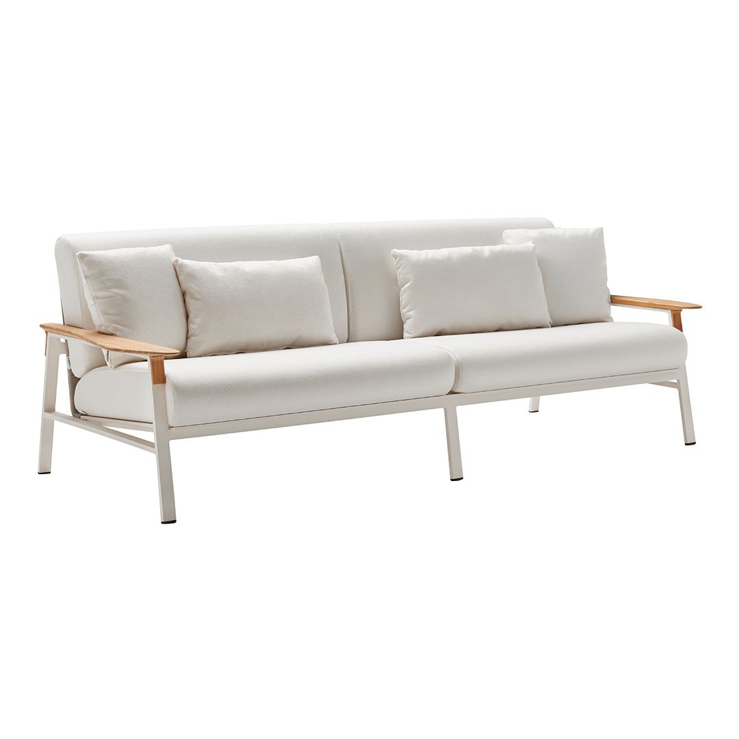 Premium 3-Seater Outdoor Sofa Set - Waterproof & UV Resistant Patio Furniture for Garden, Backyard, Poolside - Comfortable & Durable Lounge Seating for Relaxing Outside
