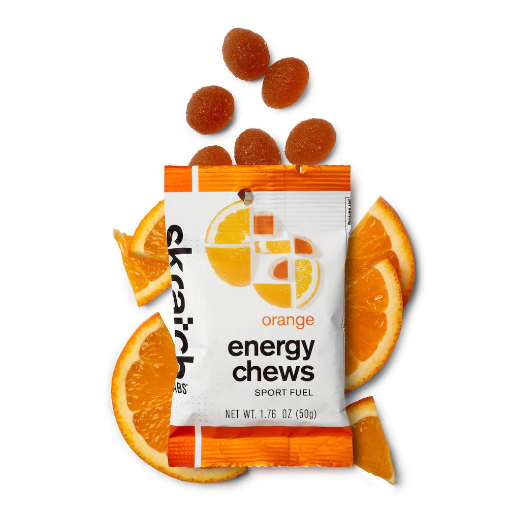 Best Sport Energy Chews for Athletes - Fast-Acting Energy Boost for Running, Cycling & Workouts - Natural Electrolytes & BCAAs