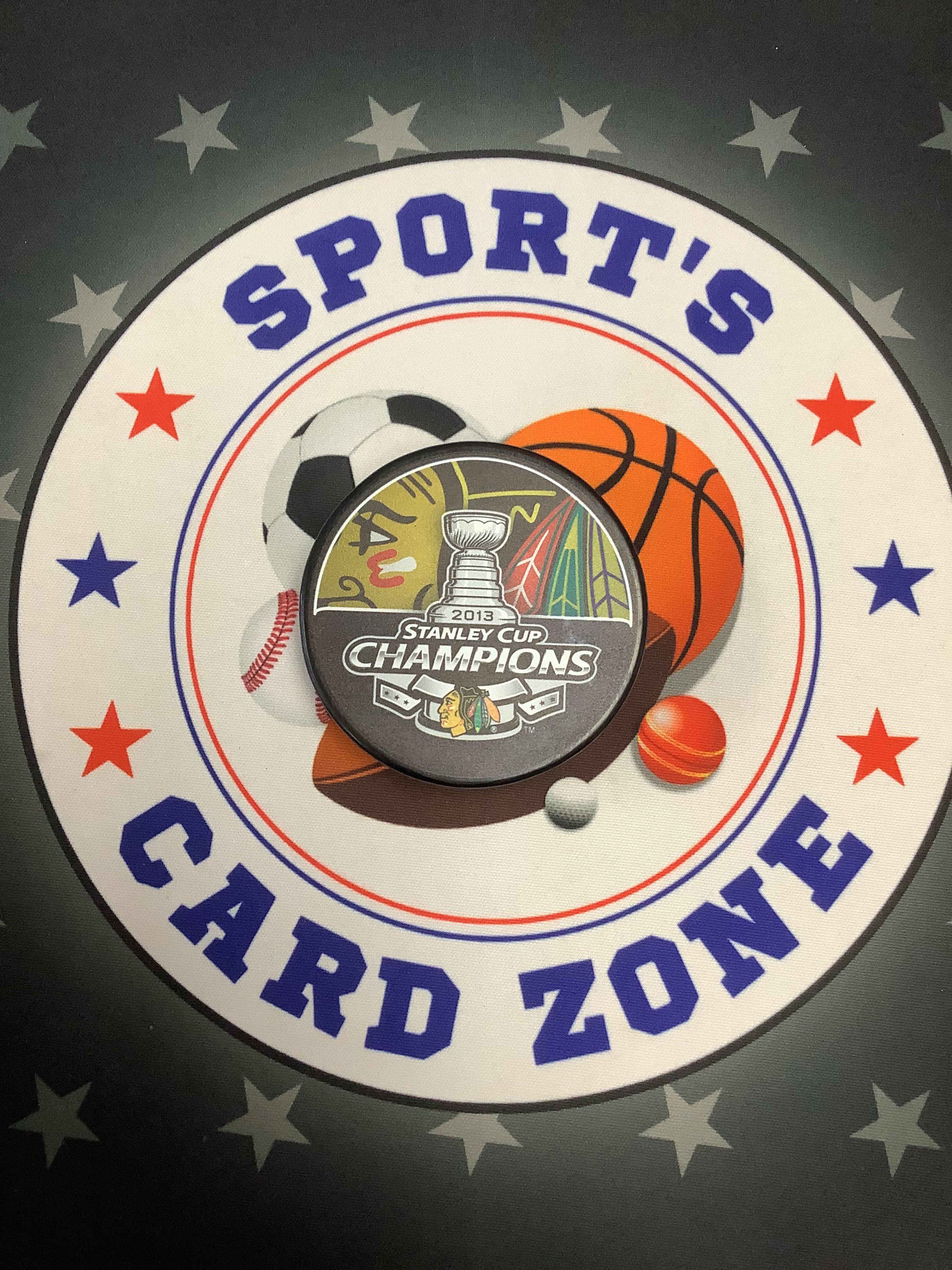 Official 2013 Chicago Blackhawks Stanley Cup Champions Commemorative Hockey Puck - Collectible Sports Memorabilia for Fans and Gift for Hockey Lovers - Perfect for Display Cases, Man Caves, and Sports Collections