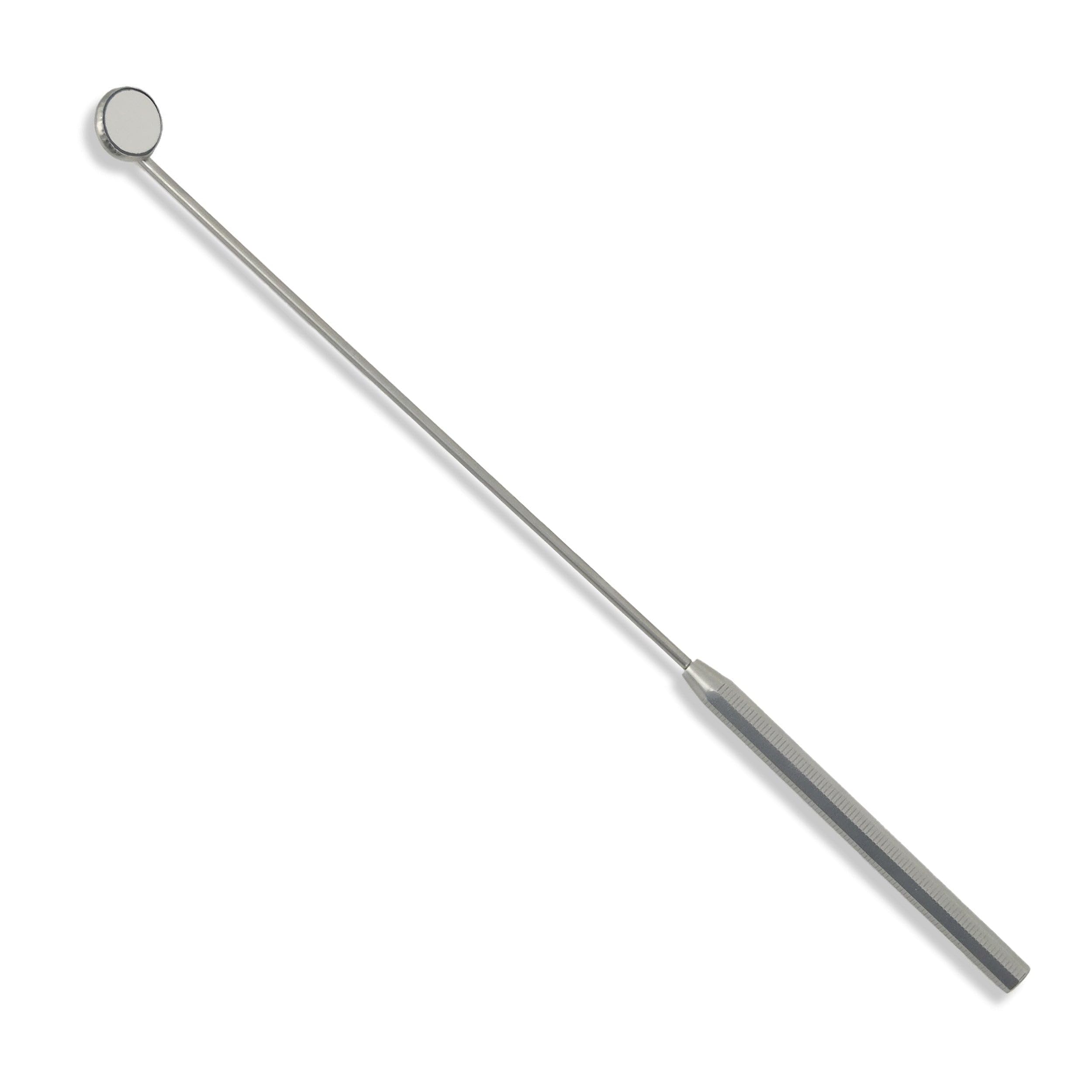 Laryngeal Oral Mirror No. 1 with Handle - 12MM Diameter Small Inspection Mirror for ENT, Throat, HVAC & Automotive Use - Perfect for Medical Exams, HVAC Repairs & Vehicle Maintenance