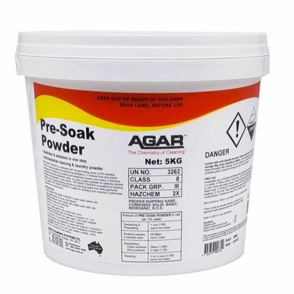Agar Presoak Powder for Utensil Cleaning - Effective Kitchen Tool Cleaner for Pots, Pans & Cutlery - Perfect for Home & Restaurant Use