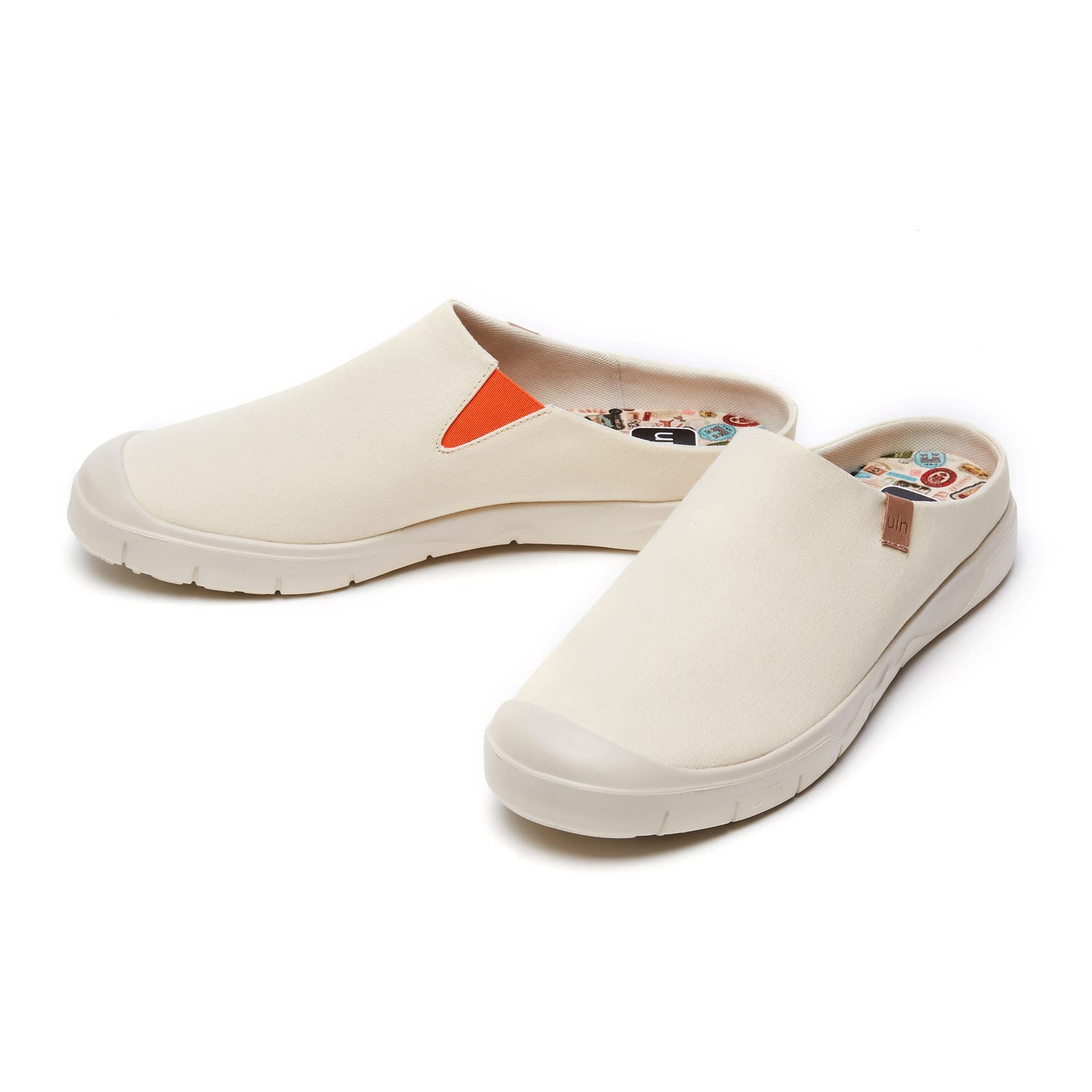 UIN Men's Lightweight Comfort Loafers - Slip On Casual Mules for Walking, Travel & Home Use - Art Painted Design (Cadiz Style) - Perfect for Daily Wear, Office & Vacation Trips