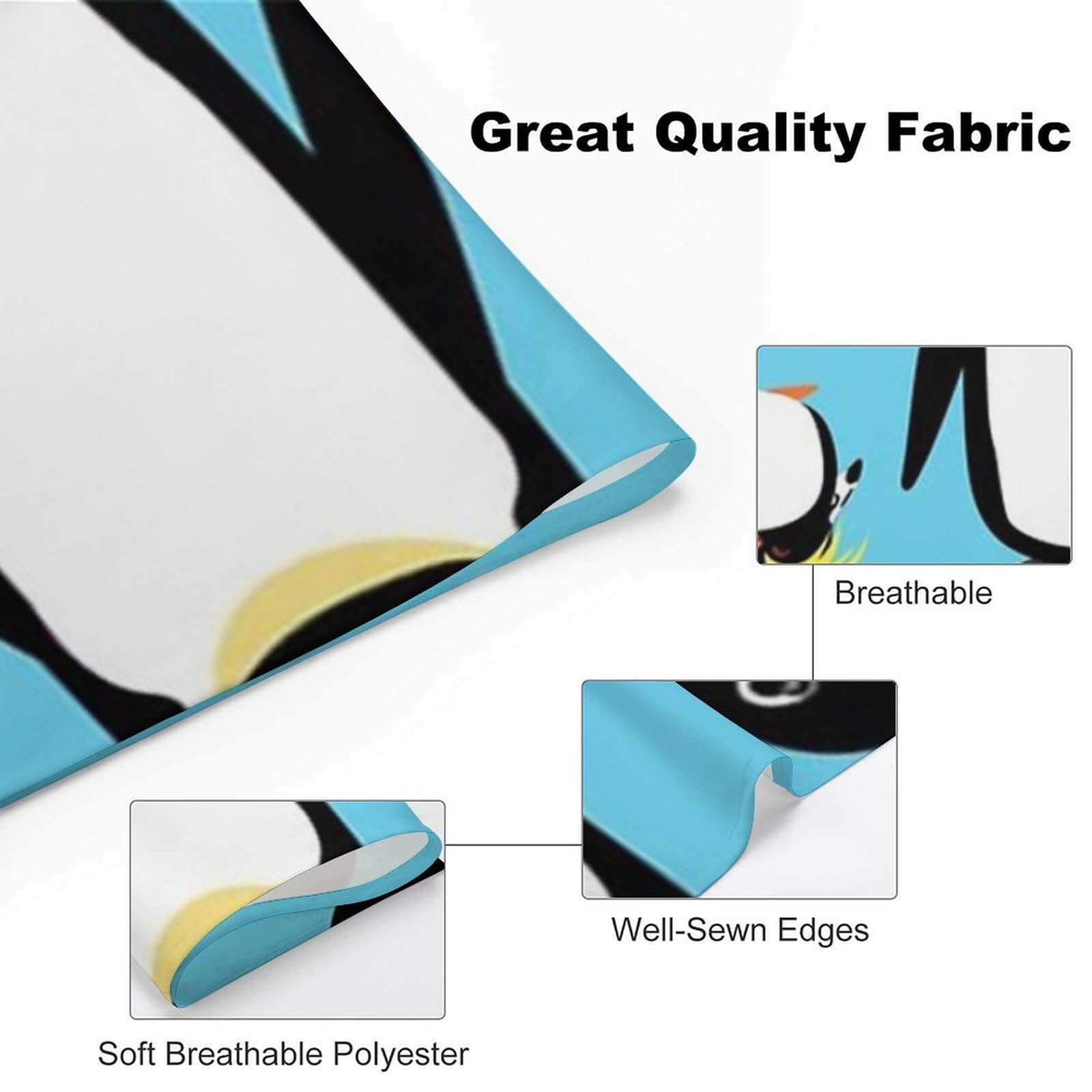 Cute Penguins Dog Bandanas - Soft Pet Scarf & Bib for Small Medium Large Dogs - Christmas Thanksgiving Holiday Gift for Pets - Perfect for Parties, Photos & Seasonal Celebrations