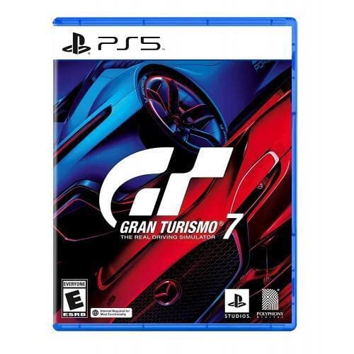 Damani Gran Turismo 7 Standard Edition for PS5 - PlayStation 5 Racing Game (89 DVD Disc) - Ultimate Realistic Driving Experience for Racing Enthusiasts