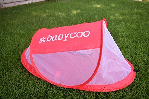 Portable Travel Bed for Adults & Kids - Lightweight Folding Guest Bed with Carry Bag - Perfect for Camping, Sleepovers & Home Use (Pink)