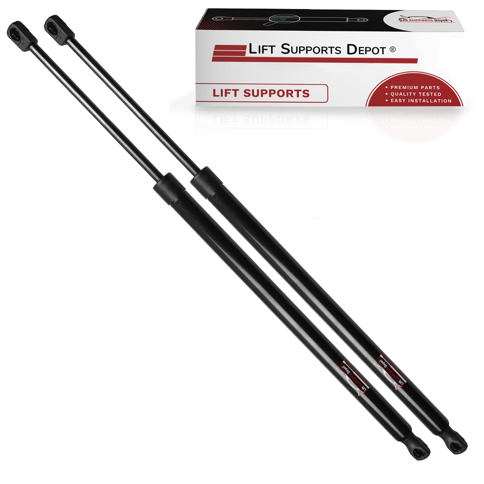 Ford Flex 2013-2019 Liftgate Lift Supports Gas Spring Shocks Struts - Pair (Qty 2) - Heavy Duty Replacement for Smooth Liftgate Operation - Perfect for Hatchback Access & Cargo Loading