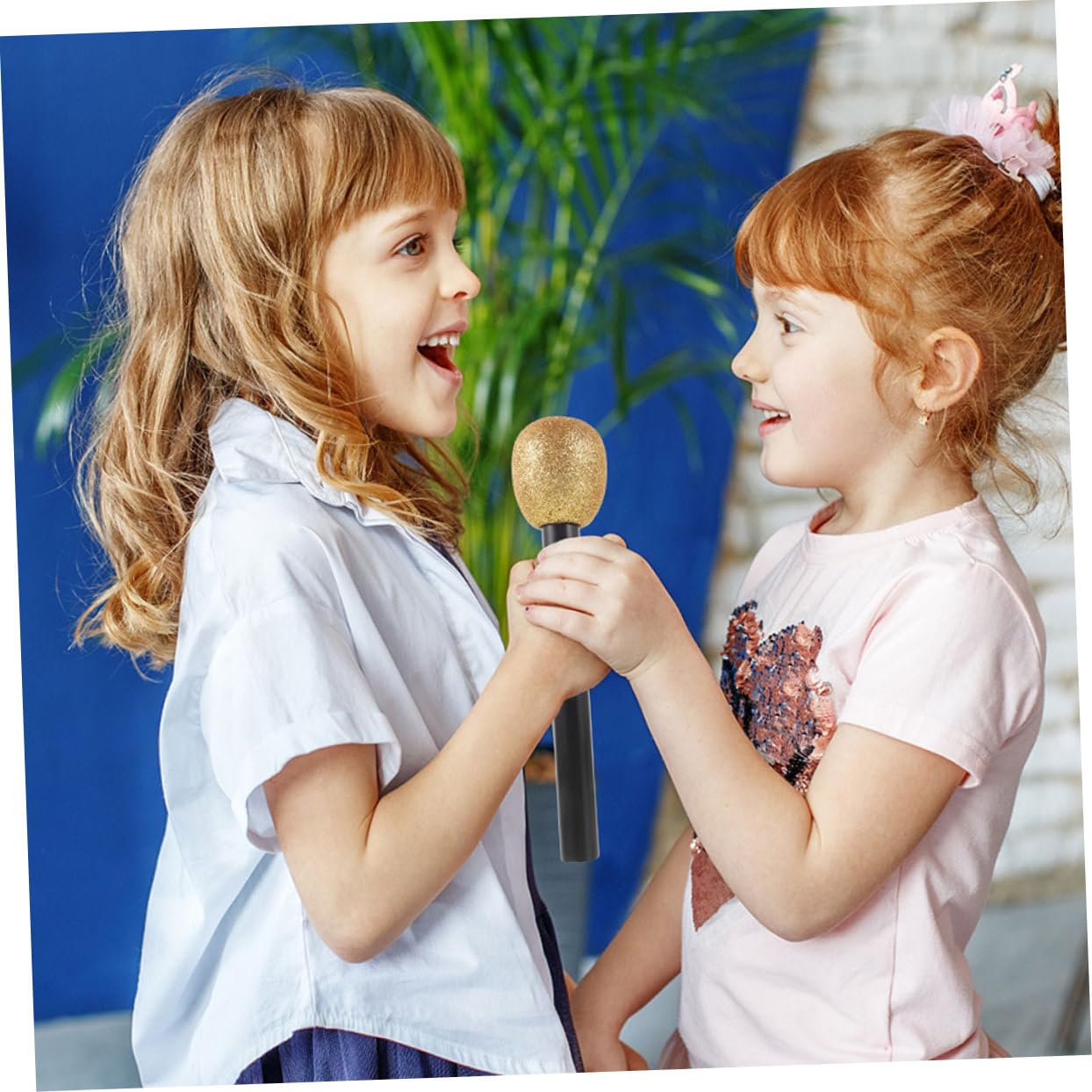 5 Pack Sparkling Kids Microphones - 3