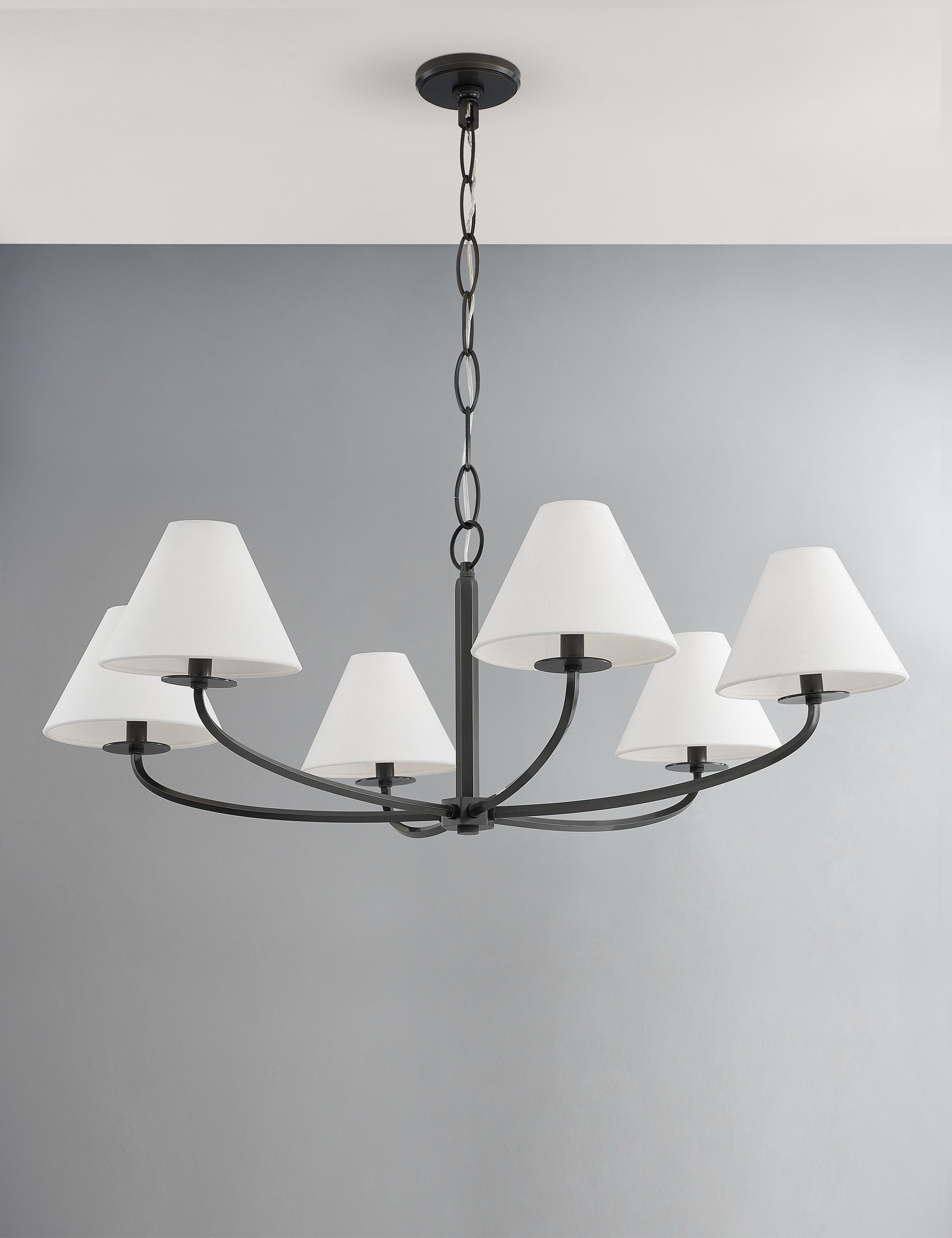 Elegant Cormac Chandelier - Modern Crystal Ceiling Light Fixture for Dining Room, Living Room & Bedroom | Perfect for Home Decor & Interior Design