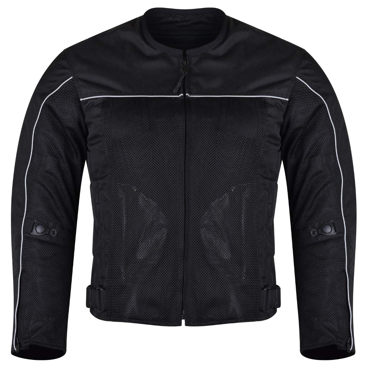 Advanced Vance 3-Season Mesh/Textile CE Armor Motorcycle Jacket - Breathable Protective Riding Gear for Men & Women - Perfect for Commuting, Touring & Adventure Riding