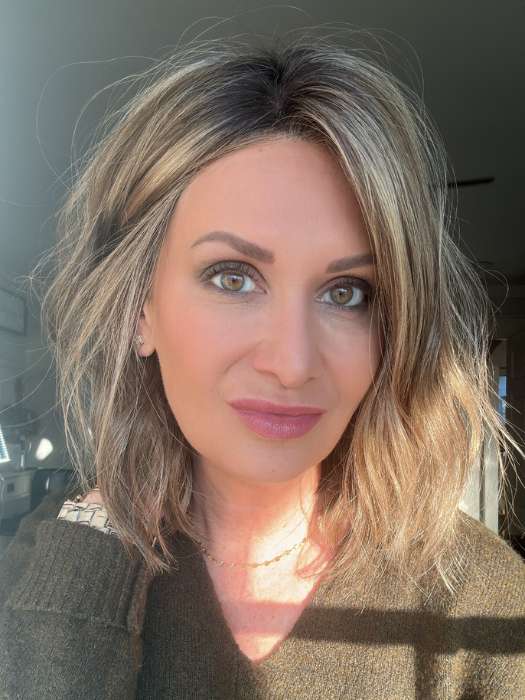 Charlotte | Synthetic Lace Front Wig with Mono Part - Natural Looking Human Hair Replacement for Women | Perfect for Cosplay, Daily Wear & Special Occasions