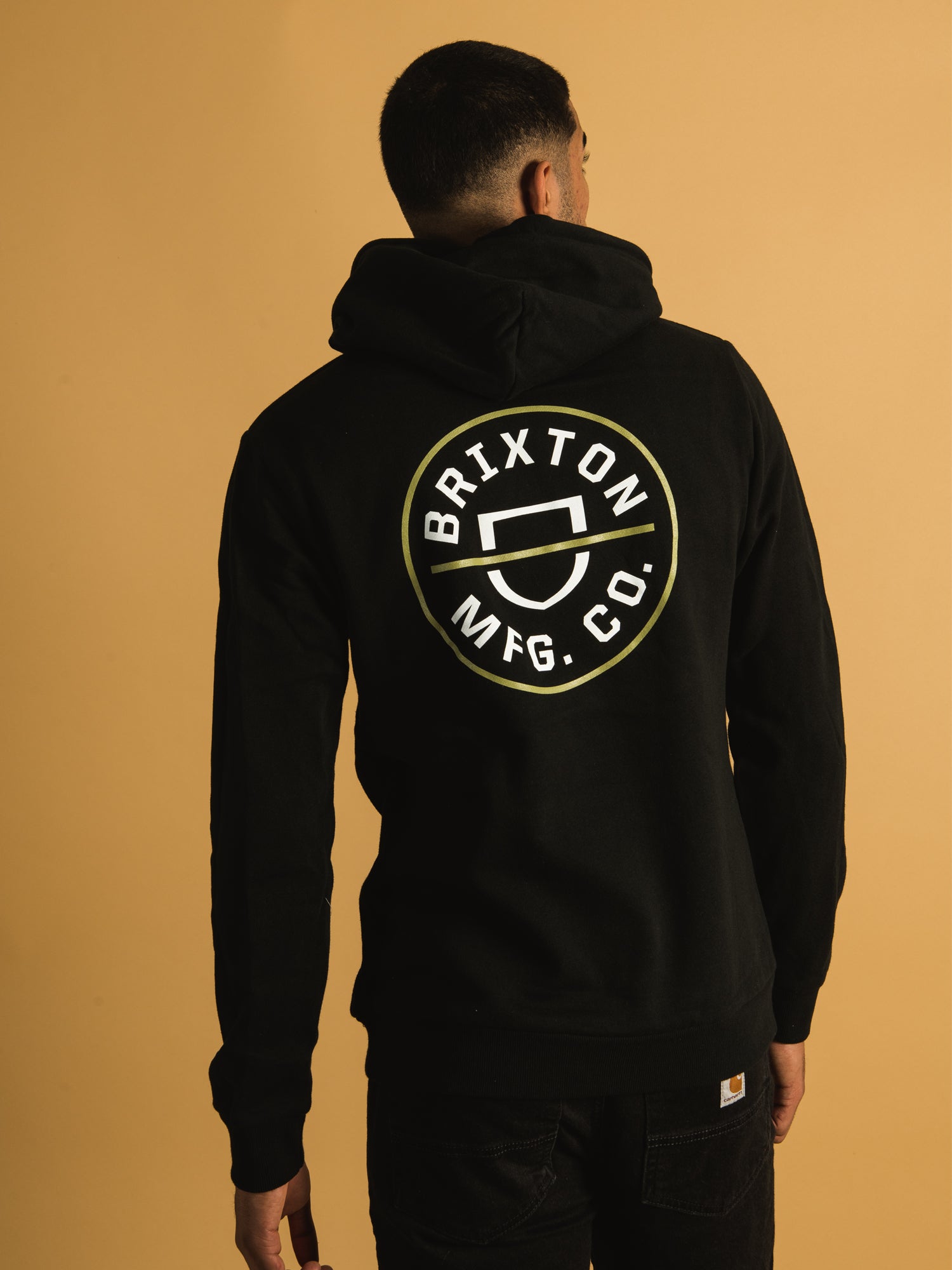 Brixton Crest Pullover Hoodie for Men & Women - Soft Cotton Fleece Sweatshirt with Kangaroo Pocket - Casual Streetwear for Everyday Wear & Outdoor Activities