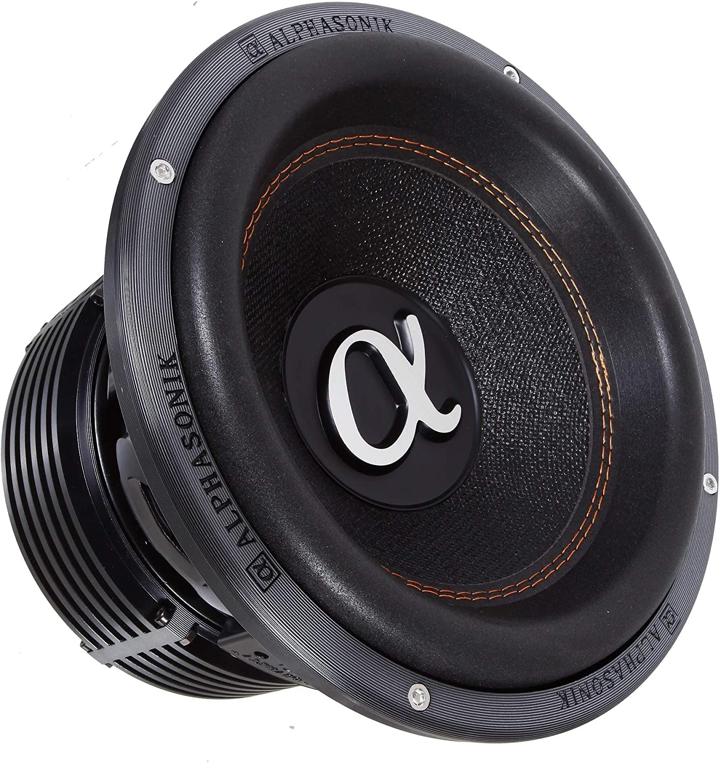 Alphasonik VSW810 Venum 800 Series 10-Inch 3300W Max/1100W RMS Dual 4 Ohm Car Subwoofer with Die-Cast Aluminum Basket, Double Stacked Magnets & Carbon Fiber Cone - Powerful Bass for Car Audio Systems, Perfect for Trucks, SUVs and Custom Car Stereo Upgrades