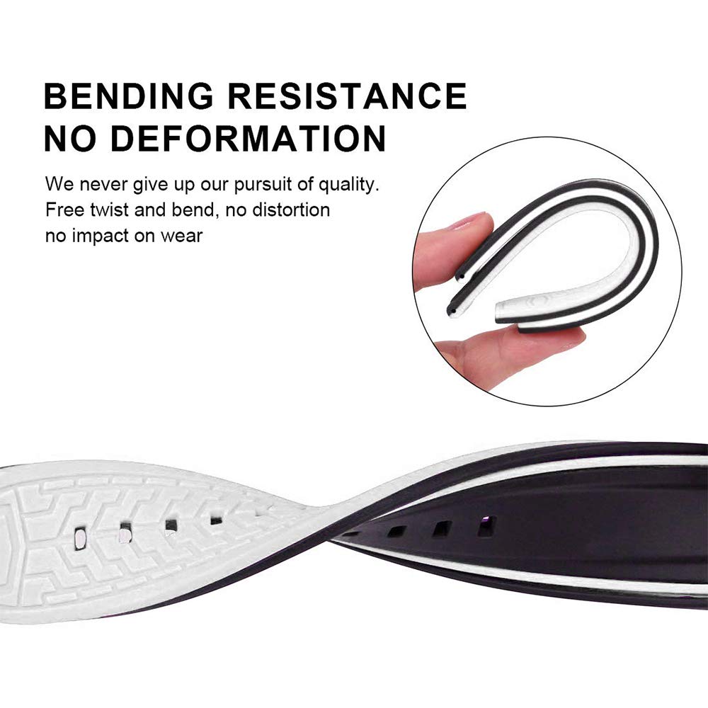 Compatible with Apple Watch Bands 49mm 42mm - Silicone Sport Strap for iWatch Series 10/9/8/7/6/5/4/3 Ultra 2 SE - Durable Rubber Watch Band for Men Women - Perfect for Swimming, Running & Daily Wear