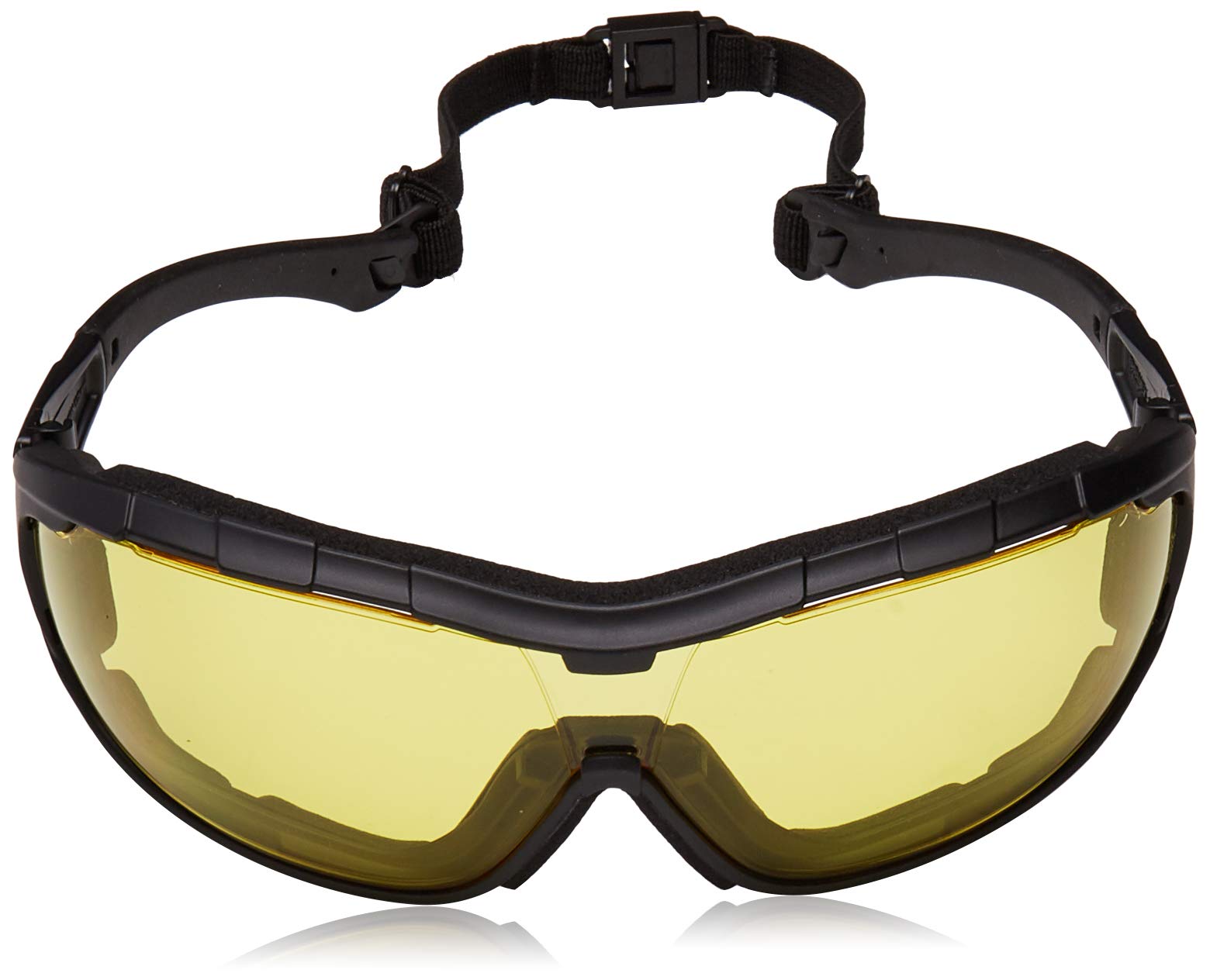 12 Pack Pyramex V3G Safety Glasses with Black Strap & Clear Anti-Fog Lens (GB8210ST) - Ideal for Construction, Woodworking, and DIY Projects