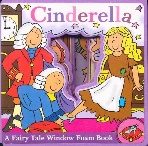 Cinderella Fairy Tale Window Foam Book for Kids - Interactive Storybook with Pop-Up Windows - Perfect for Bedtime Reading and Early Childhood Education