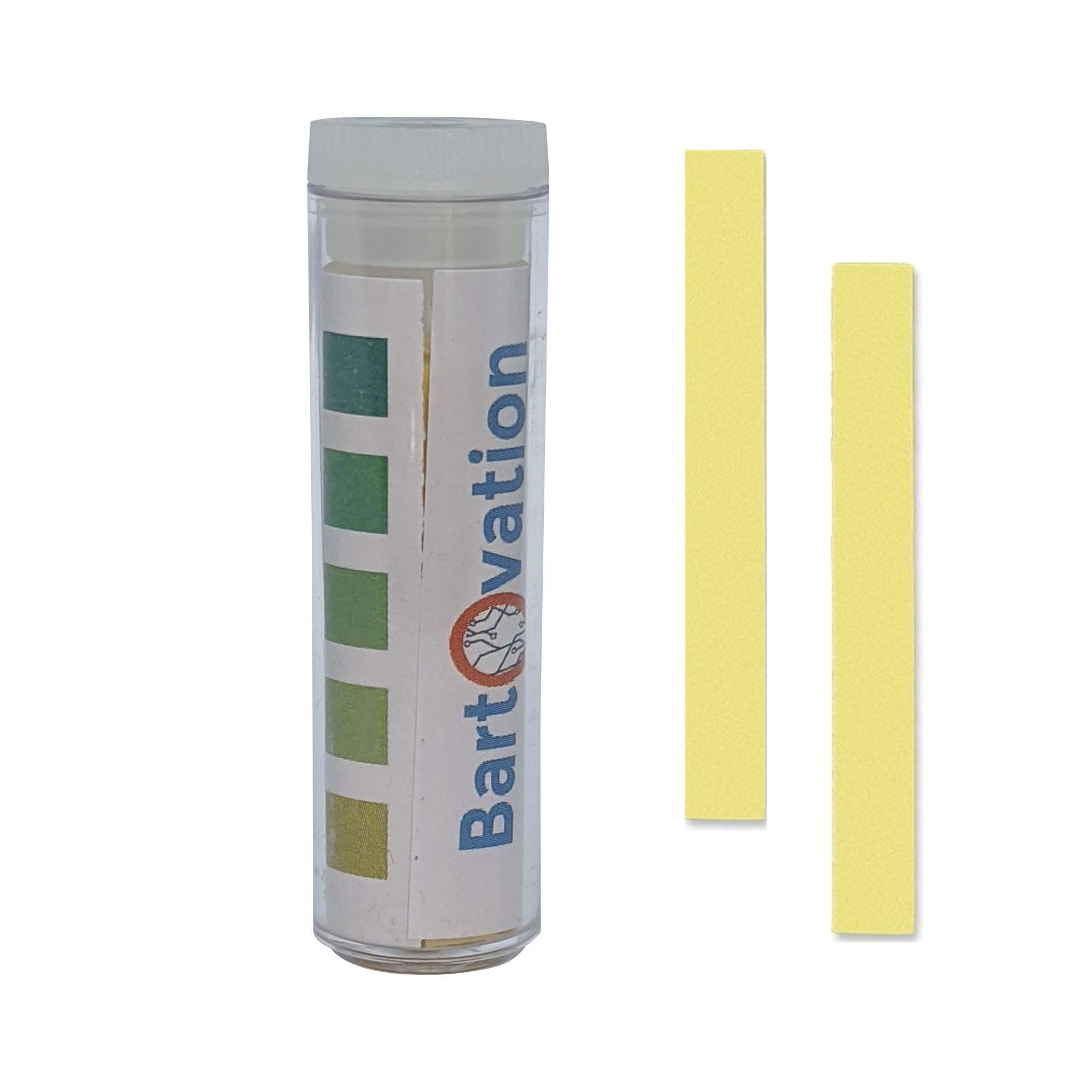 Quaternary Ammonium (QAC) Sanitizer Test Strips 0-500 ppm - 100 Count Vial for Restaurant Food Safety & Surface Disinfection Monitoring