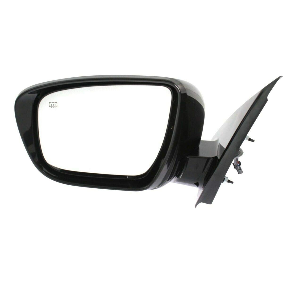Nissan Pathfinder Left Side Heated Mirror Replacement - Driver Side LH Hand Power Heated Glass for 2005-2023 Models | Perfect for Winter Driving & Defrosting in Cold Weather