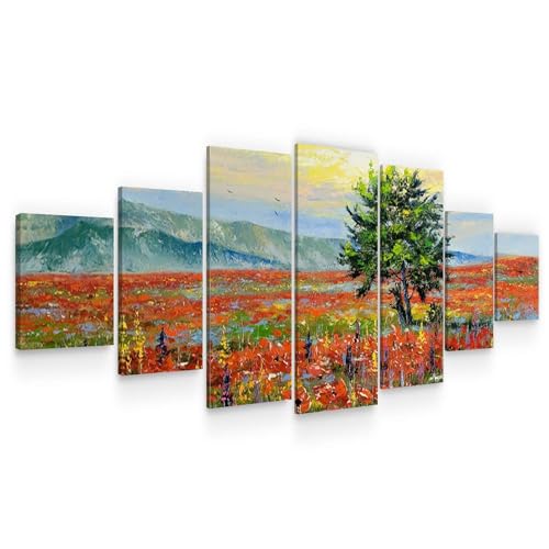 Green Red Landscape