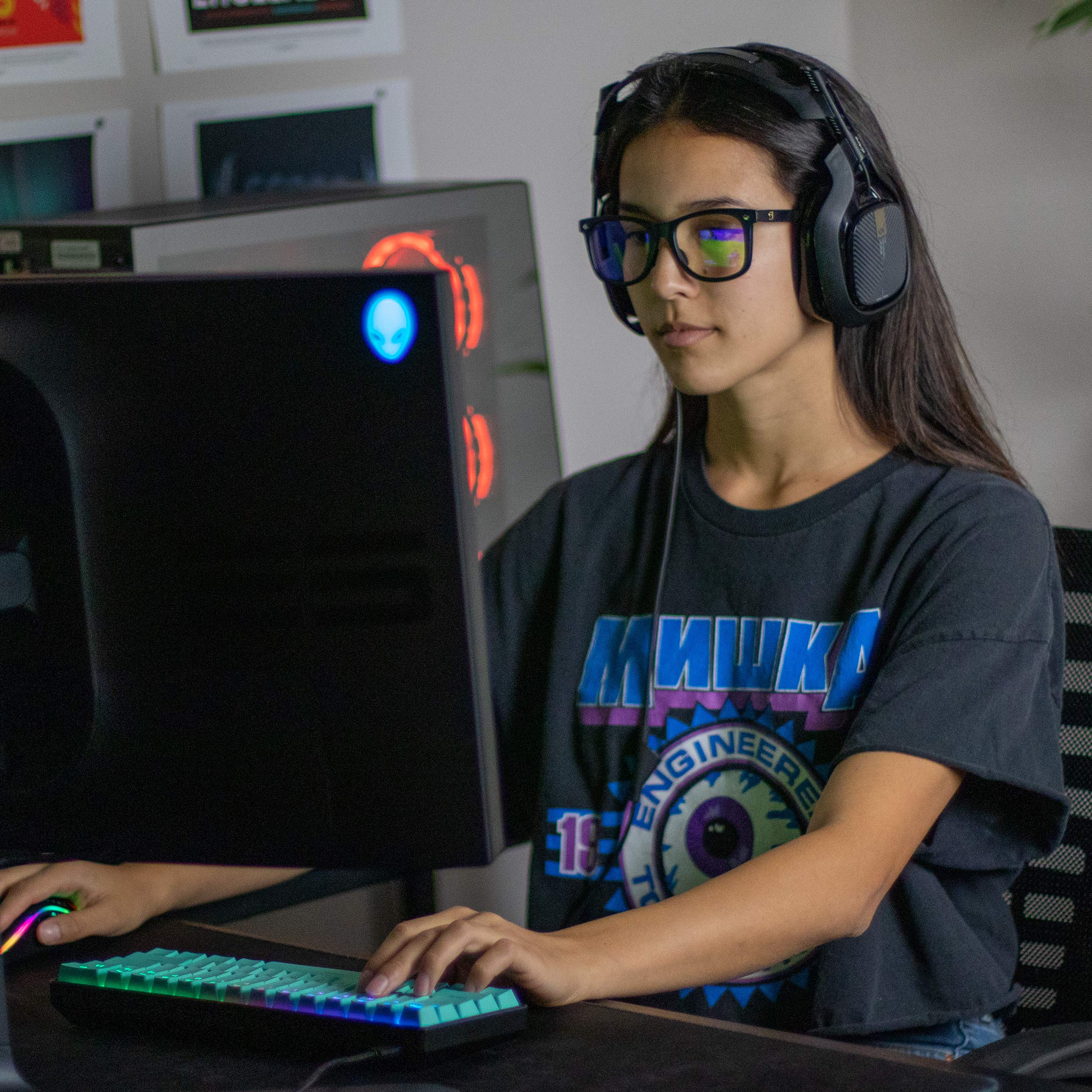 GLASSY Mikemo Premium Blue Light Blocking Glasses - Anti Eyestrain & Fatigue Relief for Computer, Gaming & Digital Screen Use - UV Protection Glasses for Office, Gaming & Nighttime Reading