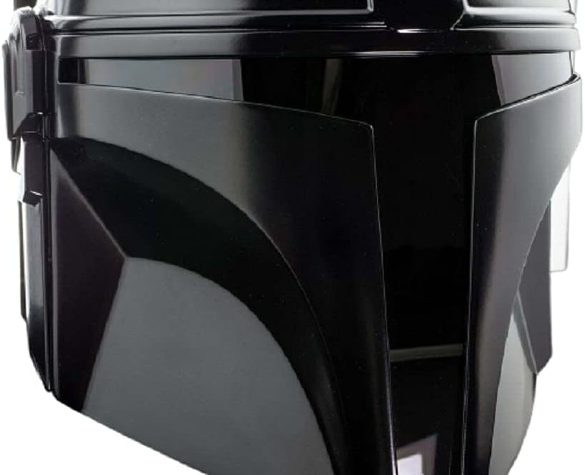 Mandalorian Helmet 18G Steel Medieval Helmet for Adults - Full Head Armor Mask for Halloween, Cosplay, Roleplay, Star Wars Costume & Collectible Display