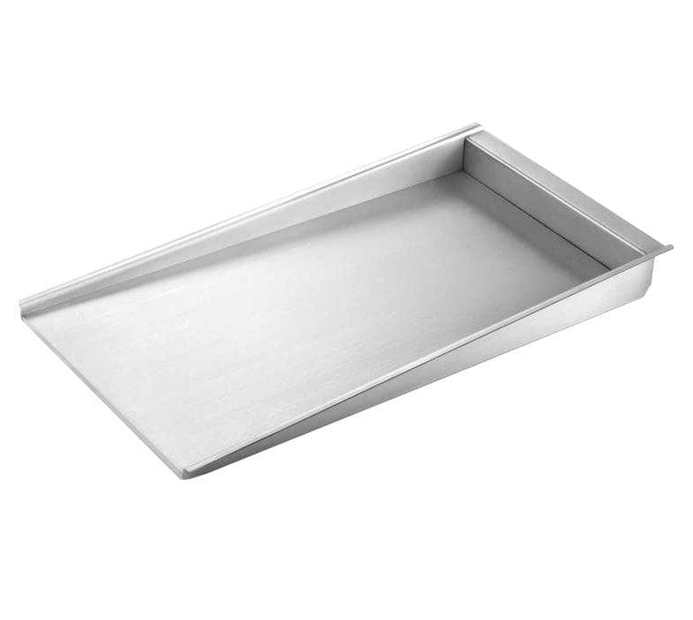 DCS Professional Grill Griddle Plate - Heavy Duty Stainless Steel Griddle for Outdoor BBQ, Camping & Backyard Cooking - Perfect for Grilling Burgers, Steaks & Pancakes