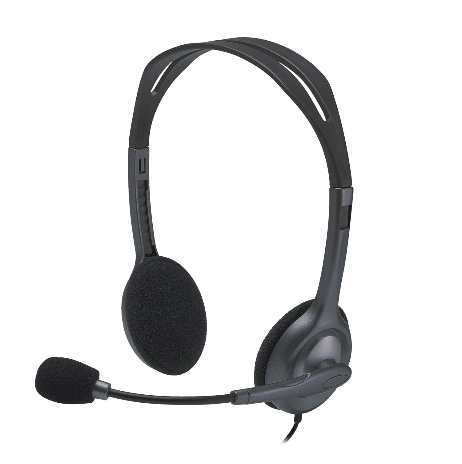 Logitech MK270 Wireless Keyboard and Mouse Combo & H111 Wired Headset with Noise-Cancelling Mic - Black | for PC, Mac, Laptop, Smartphone, Tablet | Home Office, Gaming, Remote Work, Online Classes