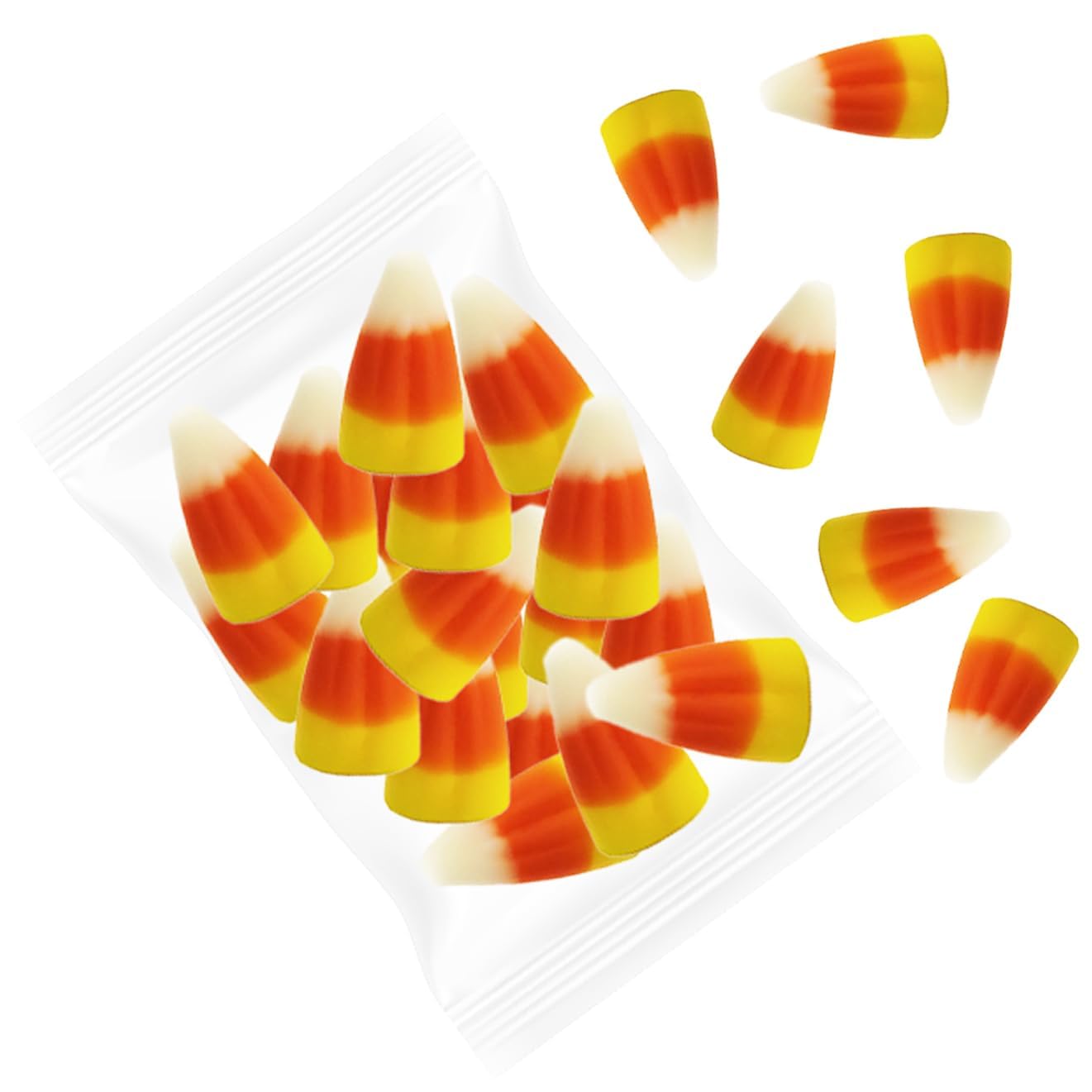 Fruidles Halloween Candy Corn - Classic Gluten-Free Candy Treat Bags (15-Pack, 1oz Each) | Fun & Festive Holiday Snacks for Trick-or-Treating, Party Favors & Seasonal Celebrations