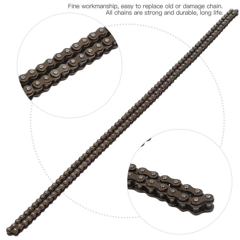 Tbest 25H Electric Scooter Chain - High-Speed Motorcycle Chain for Electric Bikes, Tricycles & Scooters - Durable 20Scooter Replacement Chain - Perfect for Commuting, Delivery & Urban Transportation