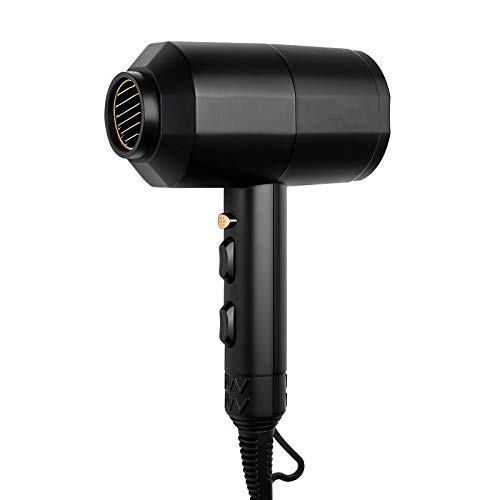 Portable Mint Green Hair Dryer for Travel & Dorm - Compact Folding Design, Lightweight & Quiet - Perfect for College Students, Home Use & On-the-Go Styling