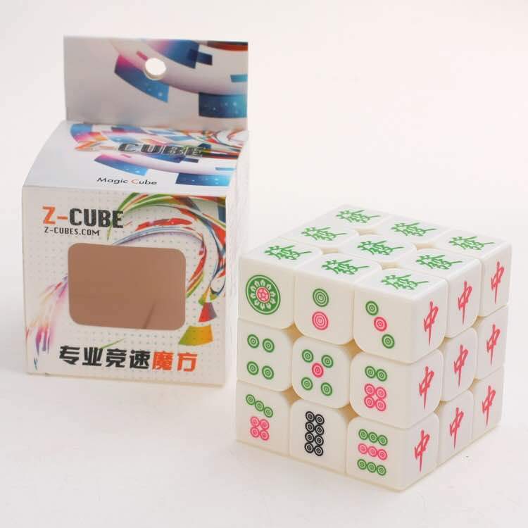 Premium Z Cubes Mahjong Set - Classic Chinese Tile Game for Family & Friends - Perfect for Game Nights, Parties, and Cultural Events