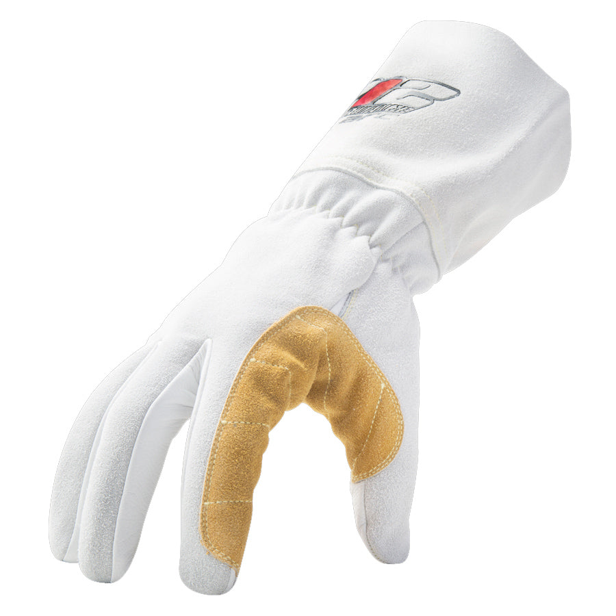 212 Performance ARCMIG 00 011 ARC MIG White XL Welding Gloves - Heavy Duty Heat & Spark Resistant for Metal Fabrication, Construction & DIY Projects