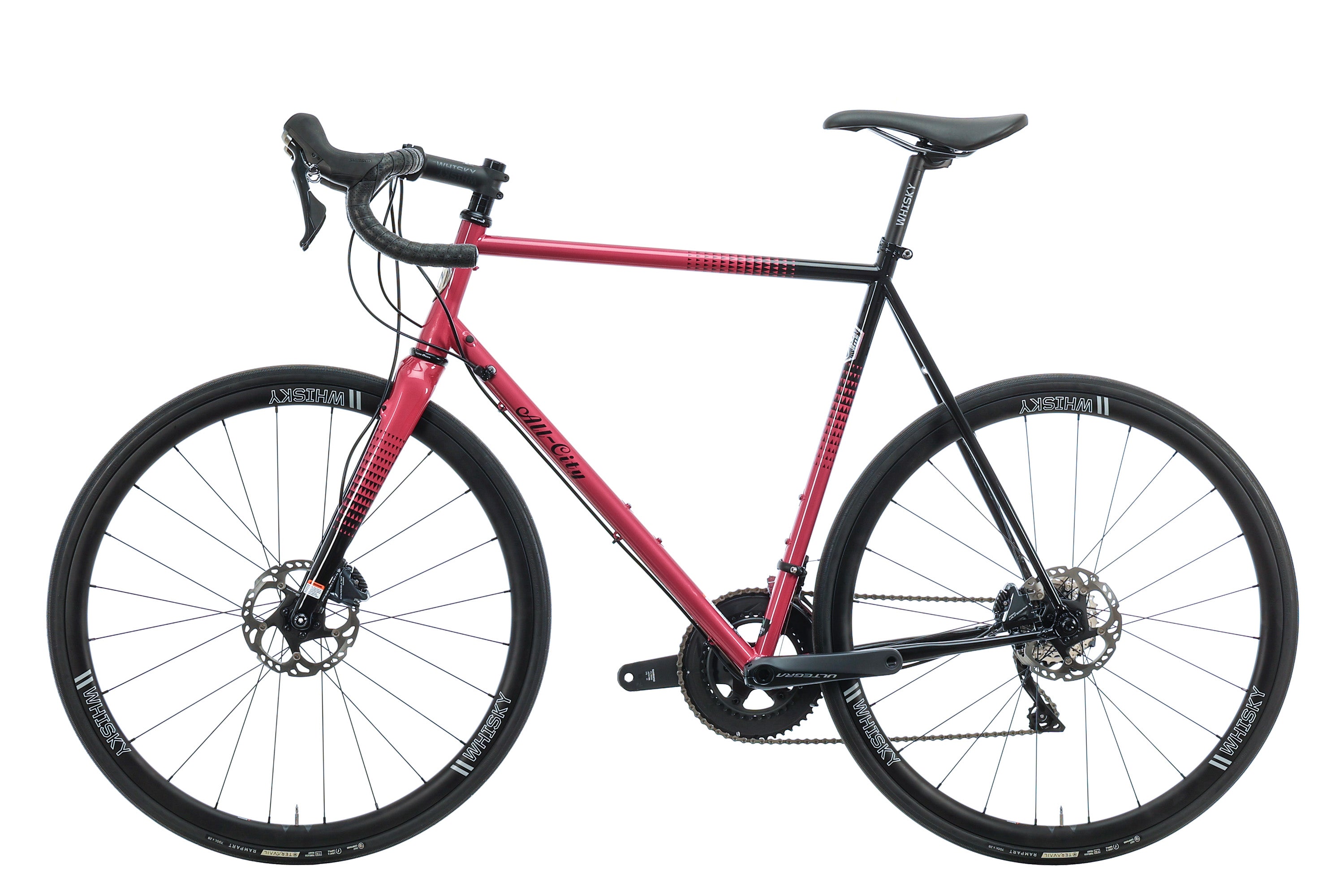 2023 All City Zig Zag Ultegra Road Bike - 58cm Carbon Frame, Shimano Groupset for Speed & Endurance | Perfect for Commuting, Racing & Long-Distance Cycling