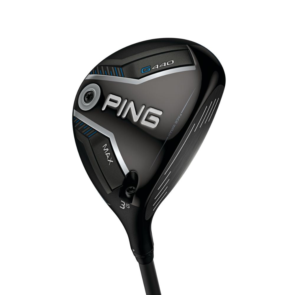 Used PING G440 Max Fairway Wood with Tour AD TSG V2 Red 55A Shaft - Premium Golf Club for Distance & Accuracy - Perfect for Driving Range & Course Play