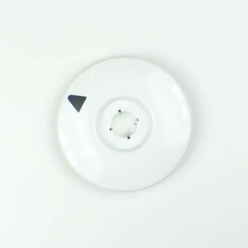 GE WH11X10049 White Timer Knob Plate Replacement - Compatible with GE Appliances - Perfect for Oven, Stove & Microwave Timer Repairs