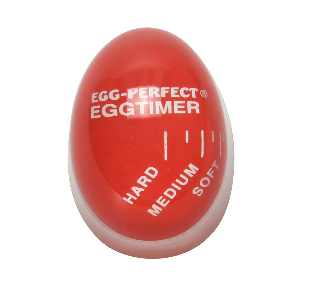 Magic Egg Timer - Perfect for Boiling Eggs, Cooking, and Kitchen Use - Red Color