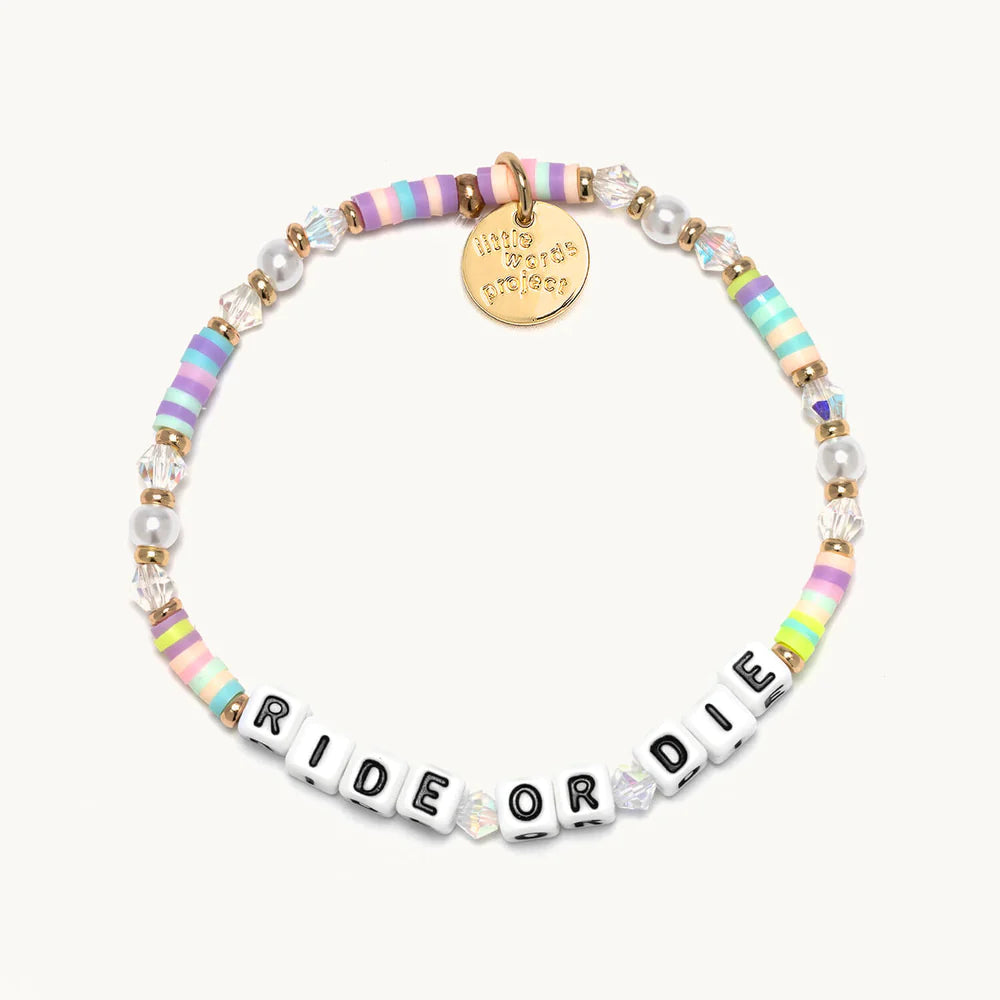 Ride or Die Bracelet - Stylish Friendship Bracelet for Best Friends, Couples & BFFs - Perfect Gift for Birthdays, Anniversaries & Matching Jewelry