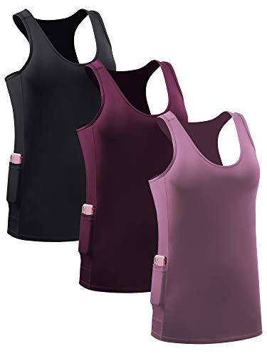 06# Black/Rosy Brown/Red,3 Pack
