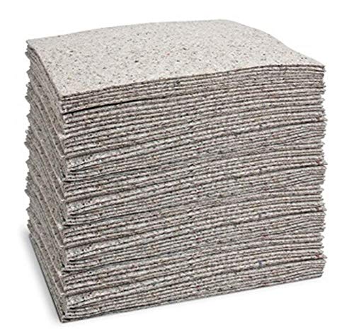Premium Absorbent Pads for Oil, Chemical & Liquid Spills - Industrial & Home Use | Fast Cleanup for Workshops, Garages & Kitchens