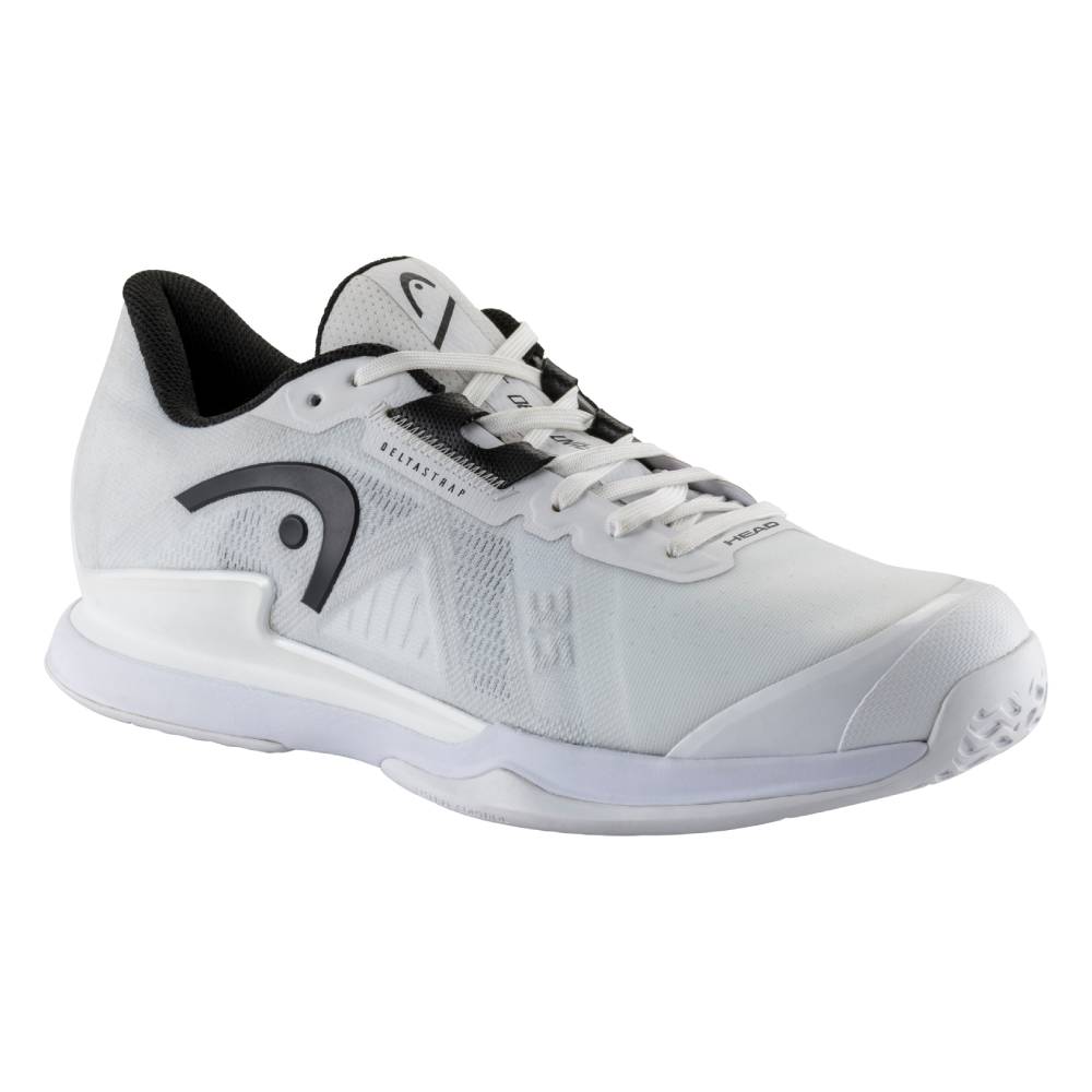 Head Sprint Pro 3.5 Men's Tennis Shoes - White & Black - Lightweight Performance Court Shoes for Men - Perfect for Tennis, Pickleball & Casual Wear