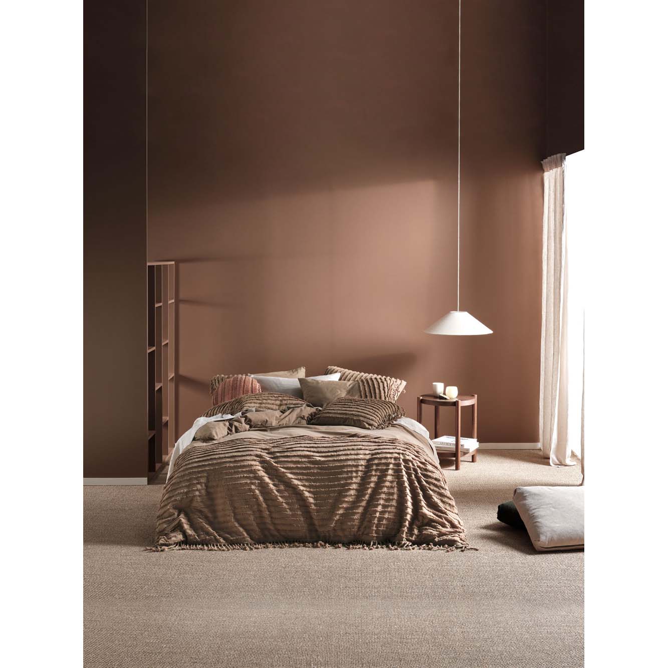 Dunaway Timber Quilt Cover Set King Size - Soft Luxury Bedding Set for Comfortable Sleep | Perfect for Master Bedroom, Guest Room & Hotel Decor