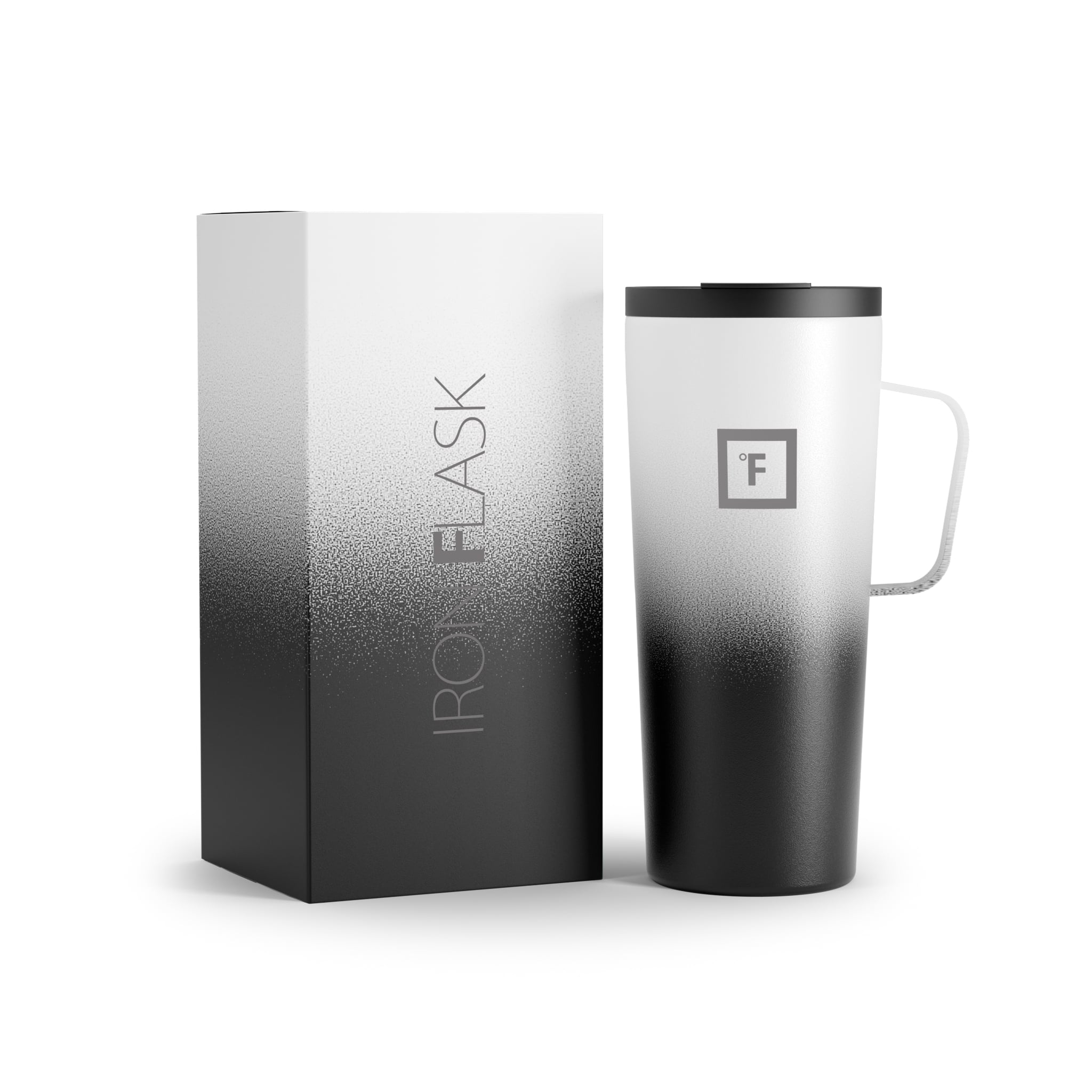 24 Oz Insulated Grip Coffee Mug 2.0 - Leak-Proof Travel Tumbler with Handle for Hot & Cold Drinks - Perfect for Office, Commute, Camping & Outdoor Activities