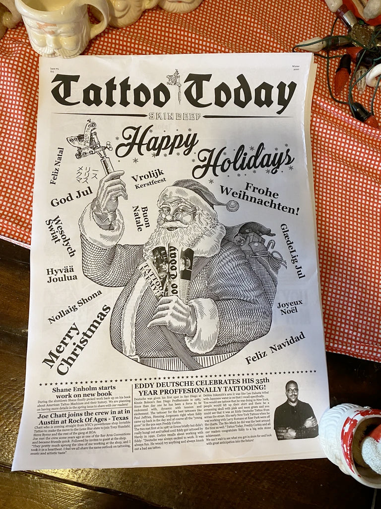 Tattoo Today #5 Holiday Edition - Trendy Tattoo Designs for Christmas & New Year | Perfect for Tattoo Artists & Enthusiasts