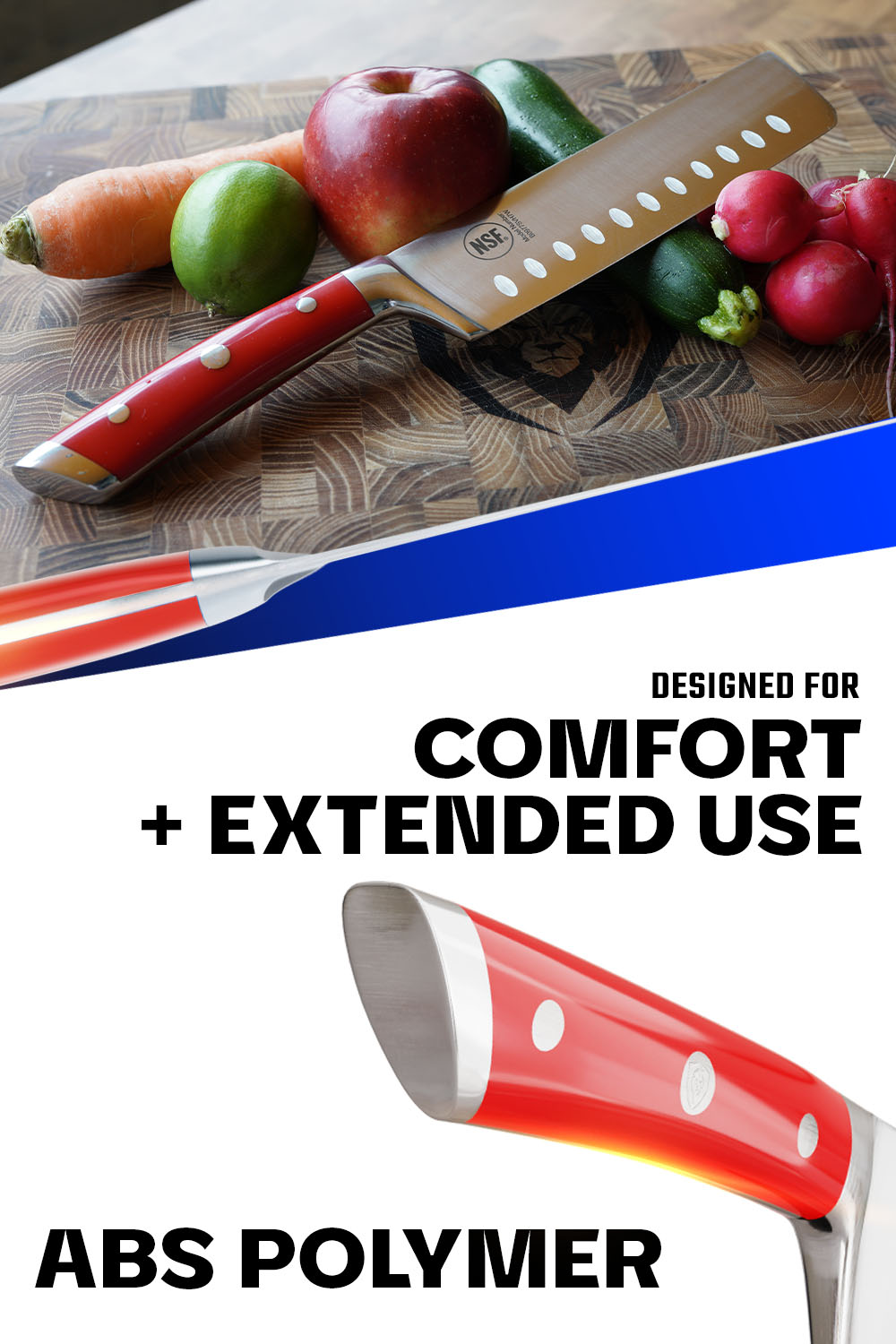 Premium Nakiri Vegetable Knife 7