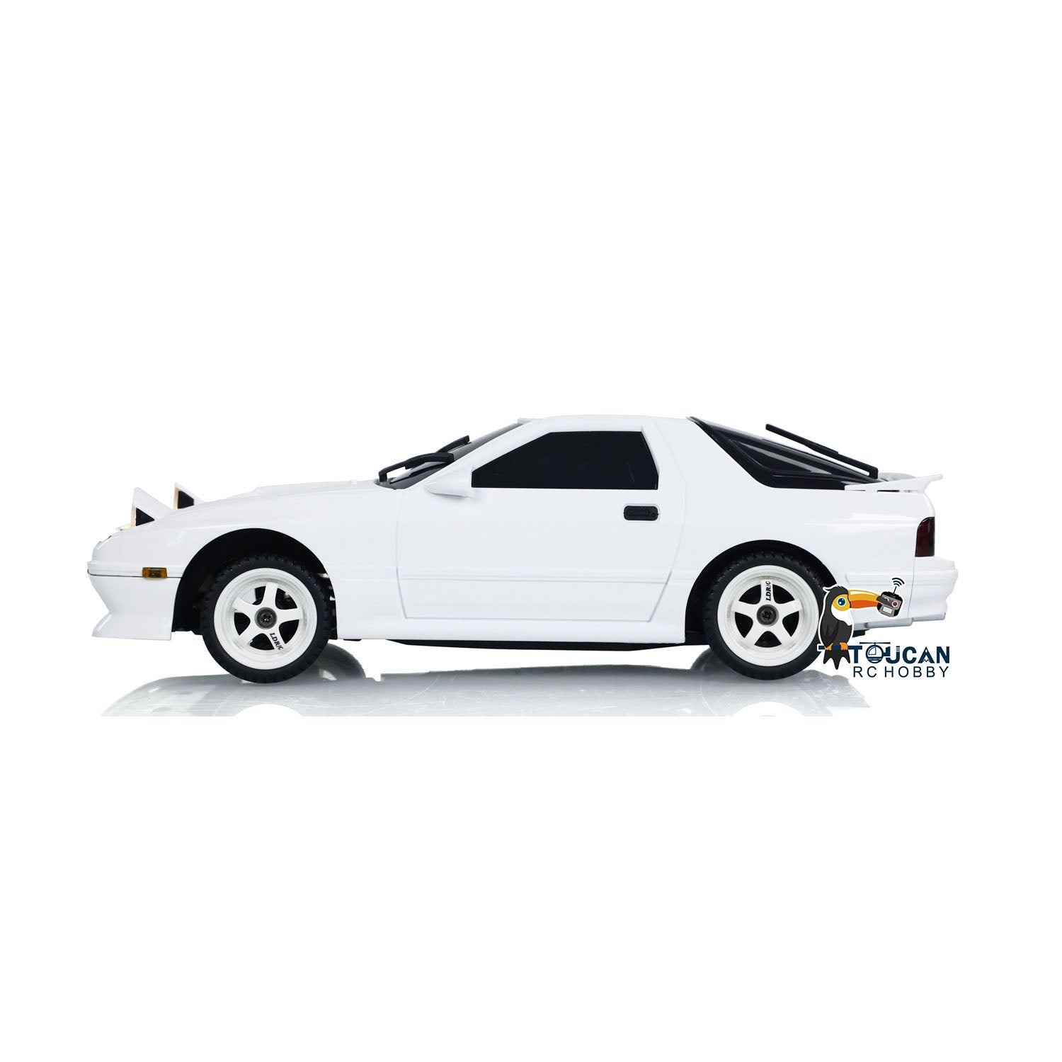 1/18 LDRC RX7 2.4G RC Racing Car with Gyroscope - RWD Wireless Remote Control Drift Vehicle for Adults & Kids - Fast Free Shipping - Perfect for Indoor Racing, Backyard Drifting & RC Car Competitions
