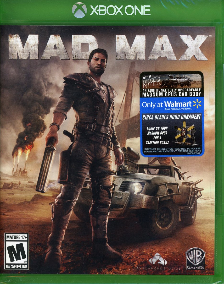 Mad Max Xbox One Game - Action-Adventure Open World Video Game for Thrilling Post-Apocalyptic Gaming Experience